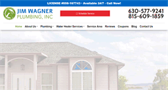 Desktop Screenshot of jimwagnerplumbing.com